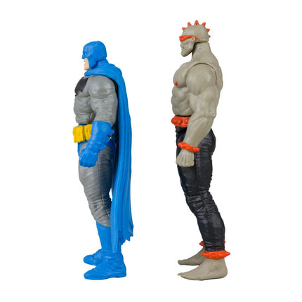 Batman (Blue) & Mutant Leader (Dark Knight Returns #1) DC Direct Gaming Action Figures 8 cm