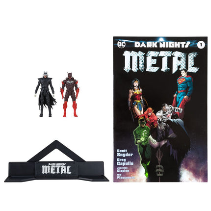 Batman Who Laughs and Red Death (Dark Nights Metal #1) DC Direct Gaming Action Figures