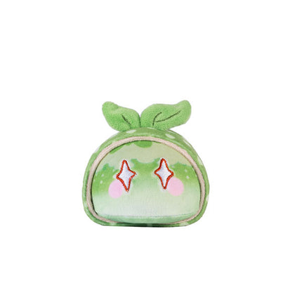 Genshin Impact Slime Sweets Party Series Plush Figure Dendro Slime Matcha Cake Style 7cm