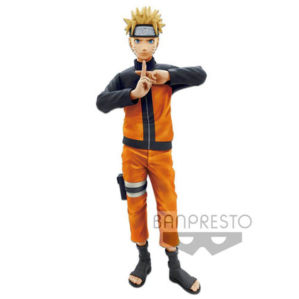 Naruto Shippuden Grandista czarna Figurka Uzumaki Naruto 23 cm