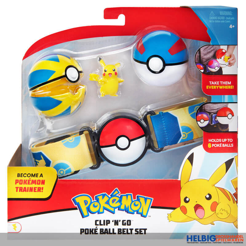 Pokemon Clip N Go Pokeball Belt