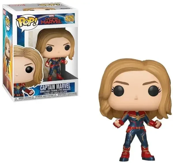 Funko POP Avengers – CAPTAIN MARVEL Figurka Kolekcjonerska