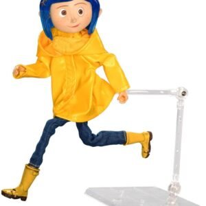 Coraline Articulated Action Figure Coraline In Raincoat 18 Cm Neca 49570 End January 2021
