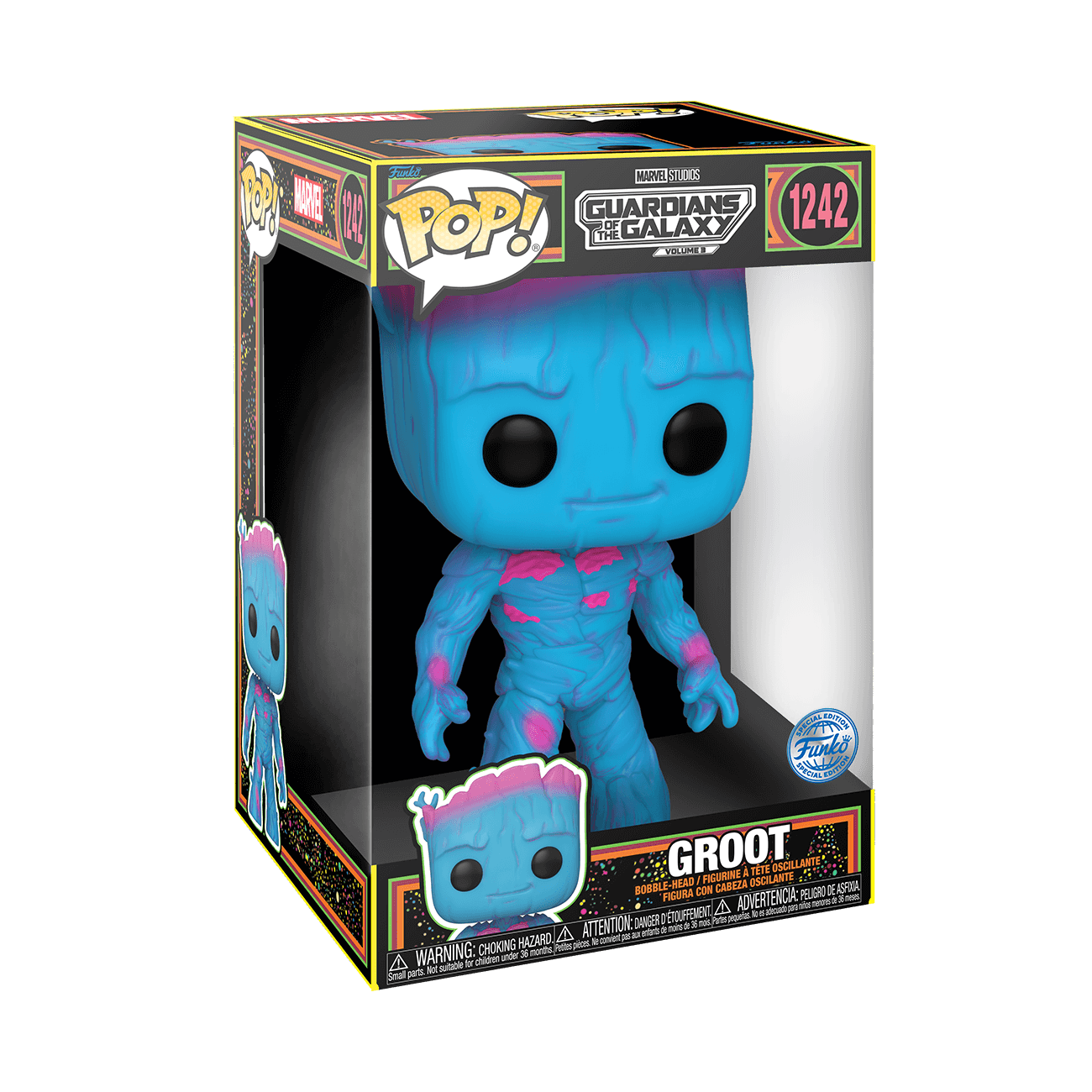 Groot Jumbo Guardians Of The Galaxy Vol 3 Vinyl Marvel Pop 25 Cm 1242