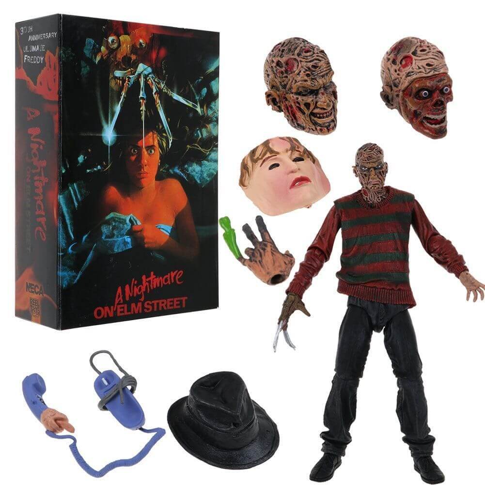 Ultimate Freddy Krueger 1984 Action Figure 30Th Anniversary 18 Cm Nightmare On Elm Street Neca 39759
