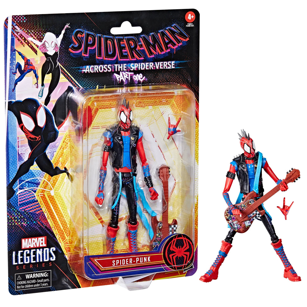 Spider Punk Spider Man Across The Spider Verse Marvel Legends Action Figure 15 Cm