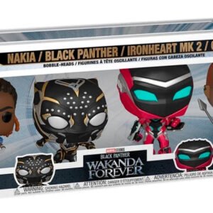 Black Panther Wakanda Forever 4 Pack Vinyl Figure Funko Marvel 9 Cm