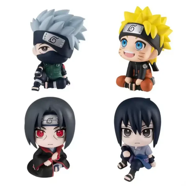 10cm Naruto Anime Figurka – Uzumaki Naruto, Kakashi, Uchiha Sasuke, Itachi