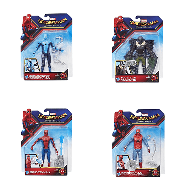 Spiderman Homecoming Action Figures 15Cm Personaggi Giocattolo Hasbro