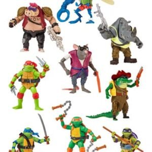 Boti 38735 Teenage Mutant Ninja Turtles Mutant Mayhem Action Figures 10 Cm Basic Assortment 12