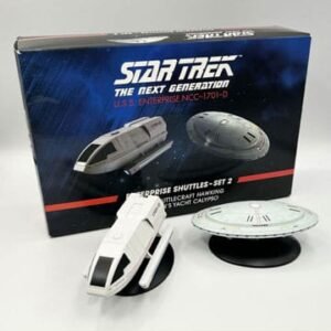 Eamo Sssxx901C Z68 Star Trek Generations Starships Diecast Mini Replicas Shuttle Hawking Capt Yacht 13 Cm