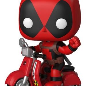 Fk30969 Deadpool Pop Rides Vinyl Figure Deadpool Scooter 9 Cm