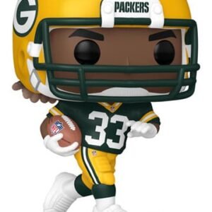 Fk72274 Nfl Pop Football Vinyl Figure Packers Aaron Jones 9 Cm