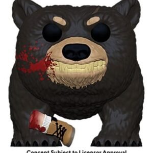 Fk77188 Cocaine Bear Pop Movies Vinyl Figure Bear 9 Cm