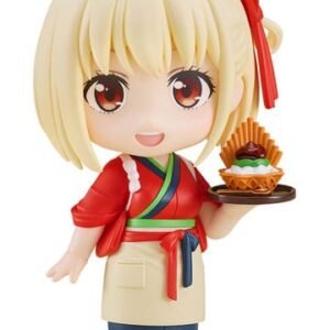 Gsc17898 Lycoris Recoil Nendoroid Action Figure Chisato Nishikigi Cafe Lycoreco Uniform Ver 10 Cm