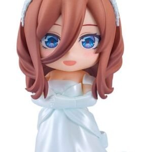Gsc17904 The Quintessential Quintuplets Nendoroid Action Figure Miku Nakano Wedding Dress Ver 10 Cm