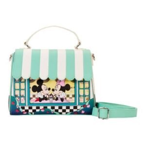 Lf Wdtb2912 Disney By Loungefly Crossbody Minnie Mickey Date Night Diner