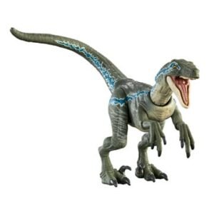 Matthtv62 Jurassic Park Hammond Collection Action Figure Velociraptor Blue