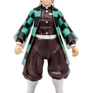 Mcf13741 Demon Slayer Kimetsu No Yaiba Action Figure Tanjiro Kamado Rui Battle Variant 18 Cm