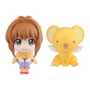 Meho838675 Cardcaptor Sakura Look Up Pvc Statue Sakura Kinomoto With Kero Chan 11 Cm