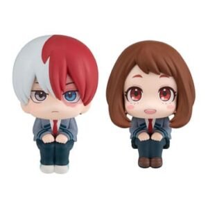 Meho839078 My Hero Academia Look Up Pvc Statue Ochaco Uraraka Shoto Todoroki 11 Cm With Gift