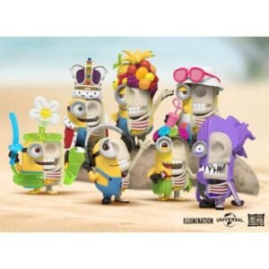 Mjx Lnd 22Fhdmnbb19 Minions Blind Box Hidden Dissectibles Series 01 Vacay Ed Display 6