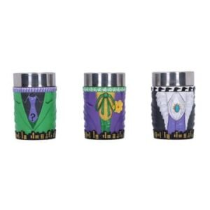 Nemn B6636B24 Dc Comics Shot Glasses Batman Super Villains 3 Pack