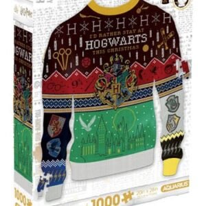 Nmr65517 Harry Potter Jigsaw Puzzle Ugly Christmas Sweater Hogwarts 1000 Pieces