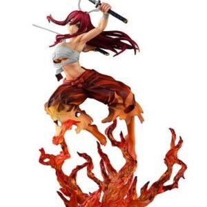 Ort85442 Fairy Tail Statue 1 6 Erza Scarlet Samurai Ver Kurenai 43 Cm