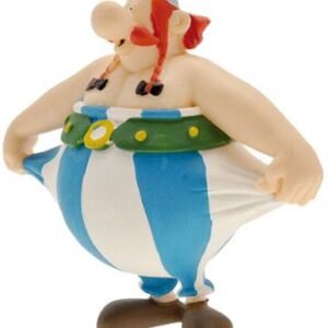 P60559 Asterix Figure Obelix Holding His Pants 8 Cm