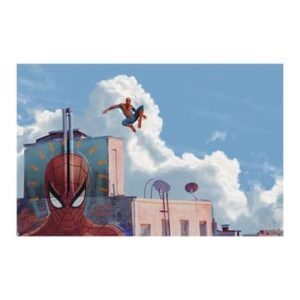 Ss502324U Spider Man Art Print Peter Parker 30 X 46 Cm Unframed