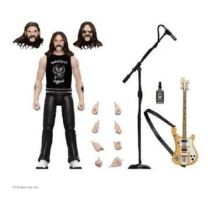 Sup7 Ul Motow01 Lem 01 Motorhead Ultimates Action Figure Lemmy Kilmister 18 Cm