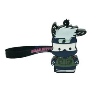 Tekn811653 Naruto Shipudden X Hello Kitty Pvc Keychain Pochacco Kakashi