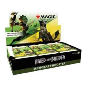 Wotcd03101000 Magic The Gathering Krieg Der Bruder Jumpstart Booster Display 18 German