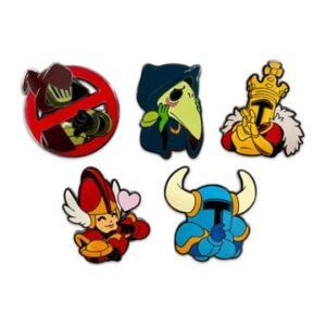 Yoto78160 Shovel Knight Enamel Pins Set 9 Cm 5
