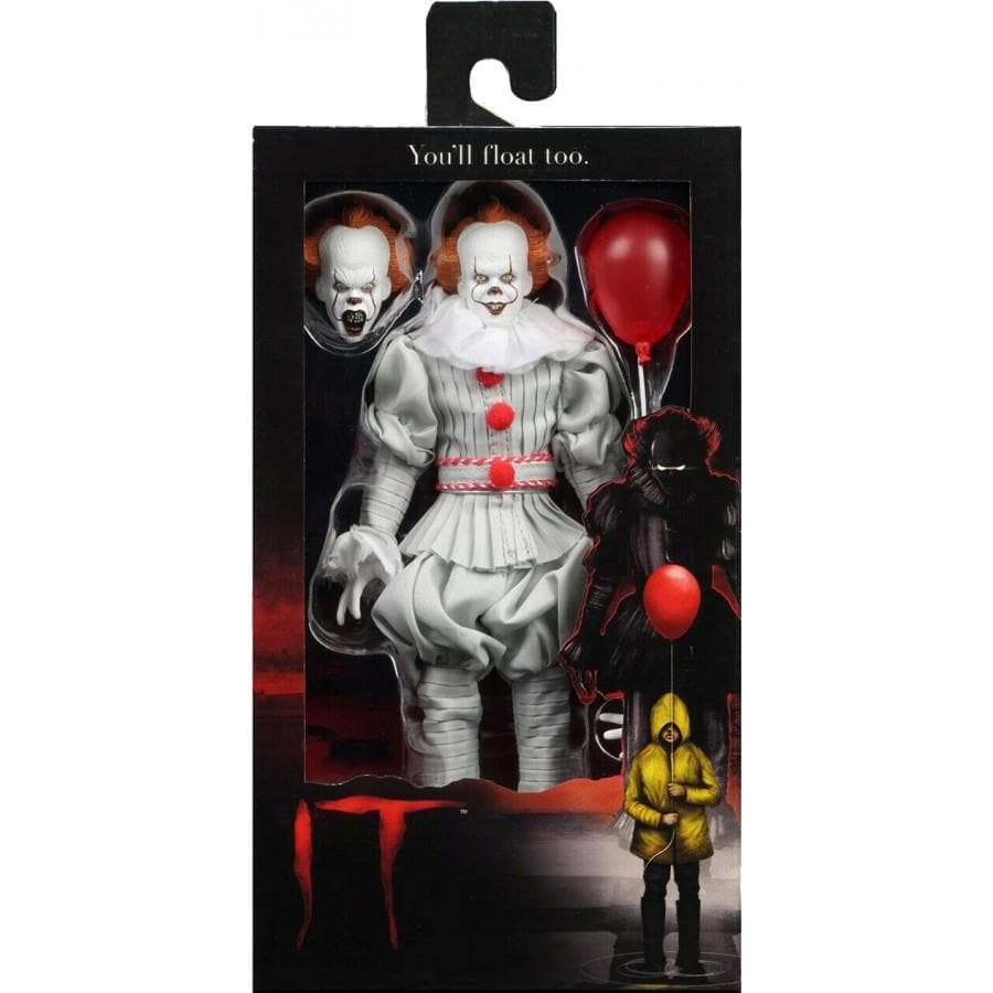 Pennywise 2017 Retro Action Figure 20 Cm Stephen Kings It Neca 45473
