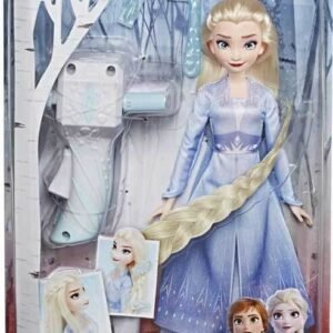 Frozen 2 Bambole Magiche Trecce Hair Style Fashion Doll 30Cm E6950