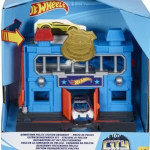 Hot Wheels Mini Playset City Con Macchinine