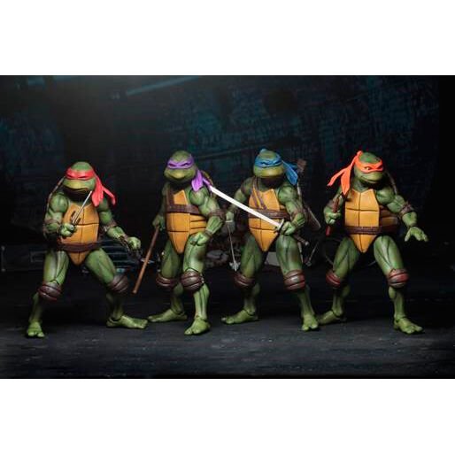 Tmnt 1990 Ultimate Bundle 4 Action Figures Neca