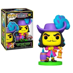 Figurka Funko Pop Kapitan Hak Disney Czarny Światło