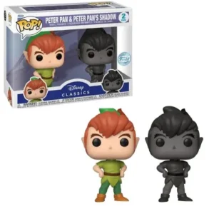 Figurki Funko Pop Peter Pan i Cień Peter Pana Disney - Specjalne Wydanie 2 Pack