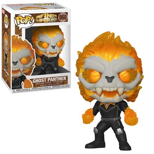Marvel Infinity Warps Pop Vinyl Figure Ghost Panther 9 Cm 860