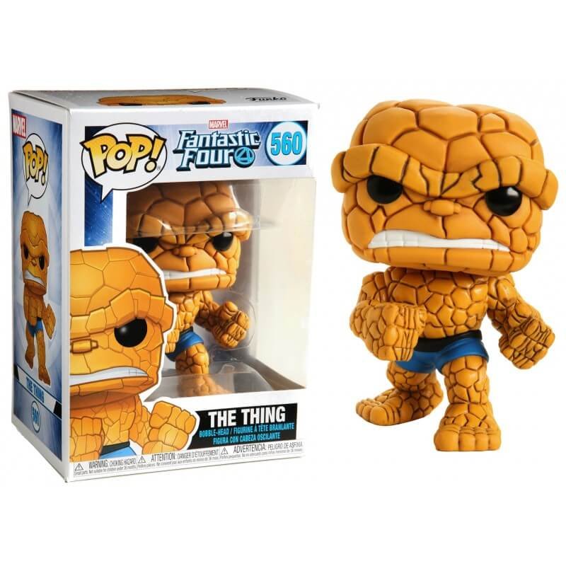 Fantastic Four Pop Marvel Vinyl Figure The Thing 9 Cm 560