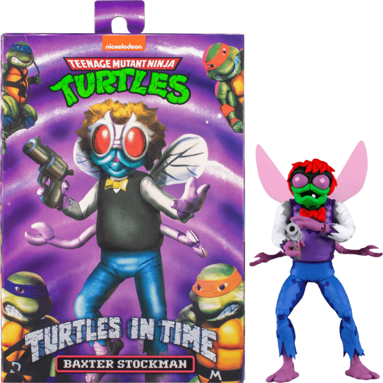 Teenage Mutant Ninja Turtles Turtles In Time Ultimate Action Figure Baxter Stockman 18 Cm Neca 54175