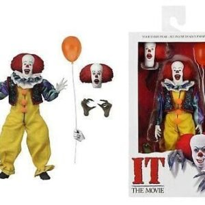 Pennywise 1990 Retro Action Figure Stephen Kings It 120 Cm Neca 45472
