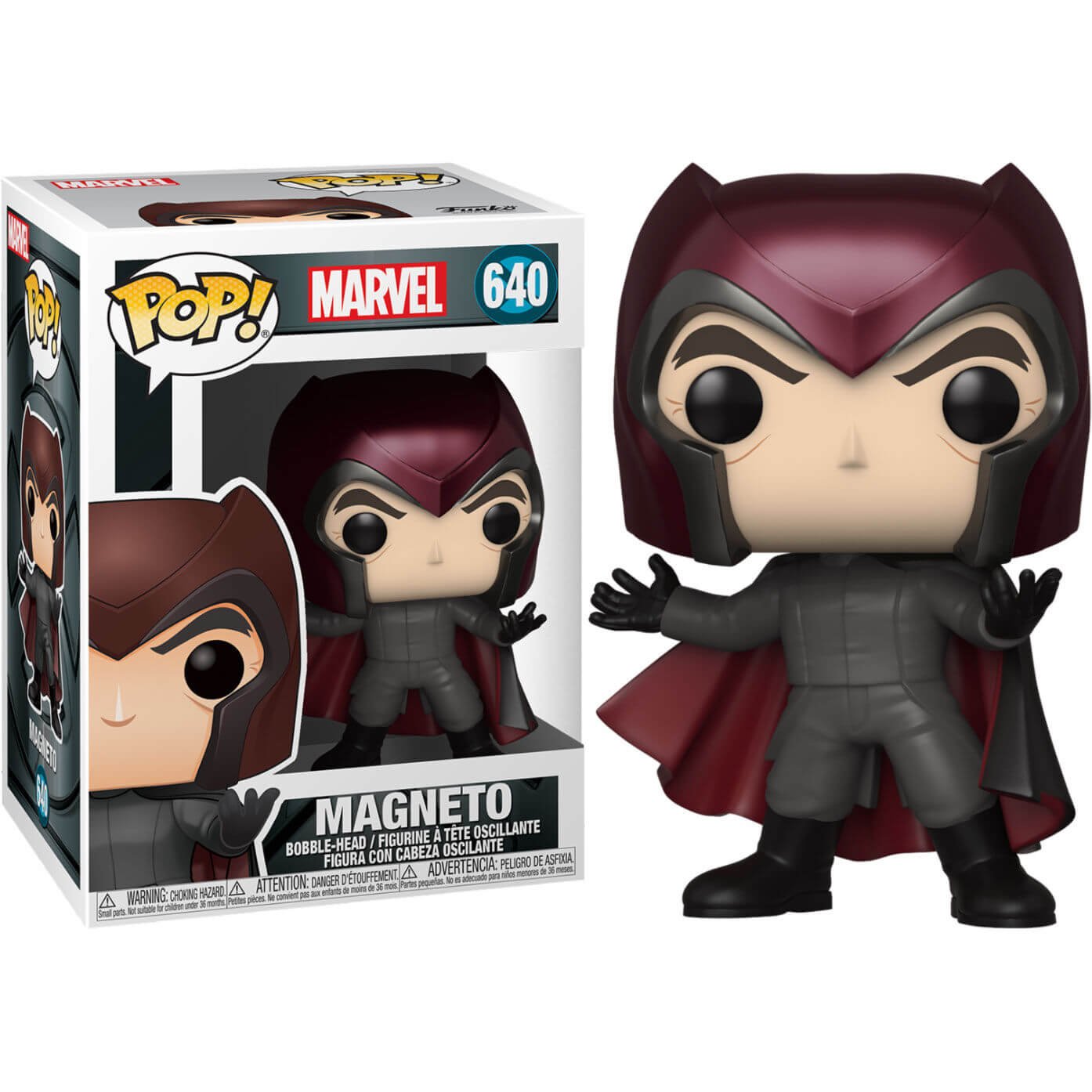 X Men 20Th Anniversary Pop Marvel Vinyl Figure Magneto 9 Cm 640