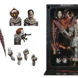 Ultimate Pennywise Clown Danzante Stephen King S It 2017 Action Figure 18Cm Neca