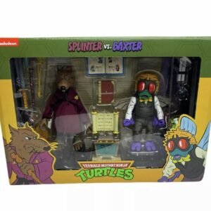 Splinter Baxter Teenage Mutant Ninja Turtles Action Figure 2 Pack 18 Cm Neca 54158 April 2021