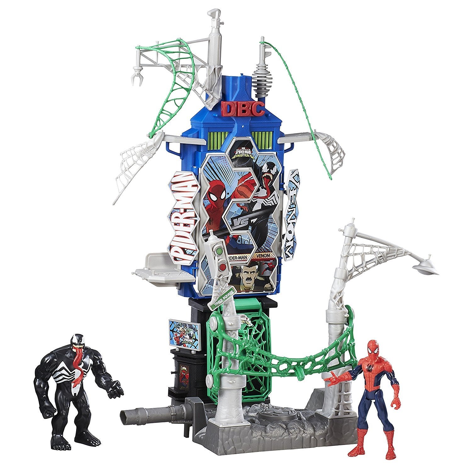 Spiderman Homecoming Playset Web City La Citta Vulture Attacco Attack Hasbro Casa Giocattolo
