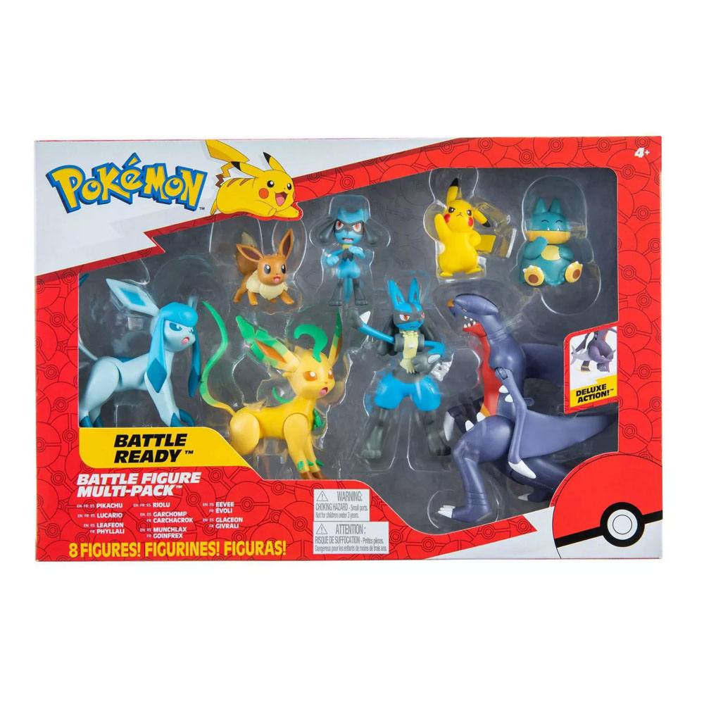 Pokemon Battle Mini Figures 8 Pack Sinnoh Region 5 11 Cm
